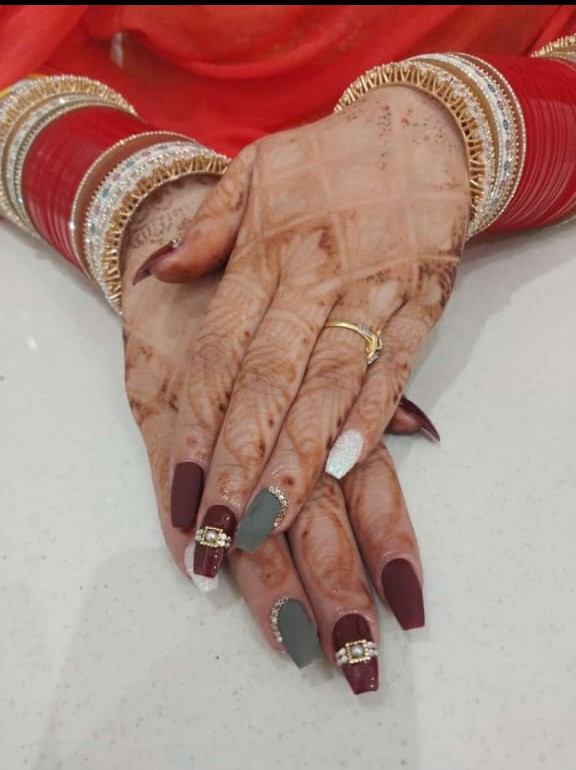 Matte and stone work